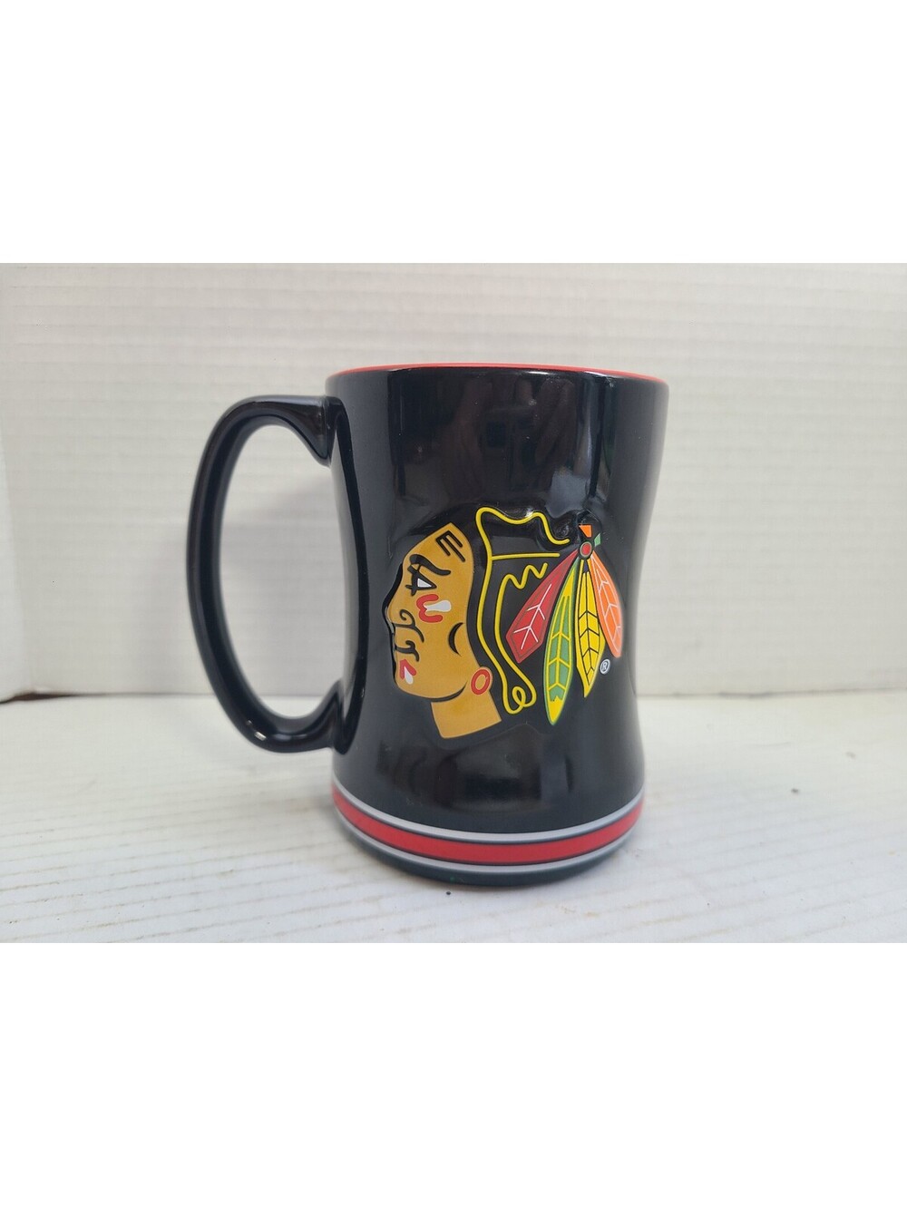 NHL Chicago Blackhawks Boelter Brands Ceramic Hockey Coffee Mug